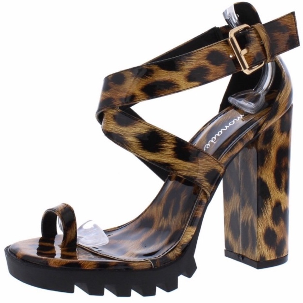 Women’s Leopard print Heels.